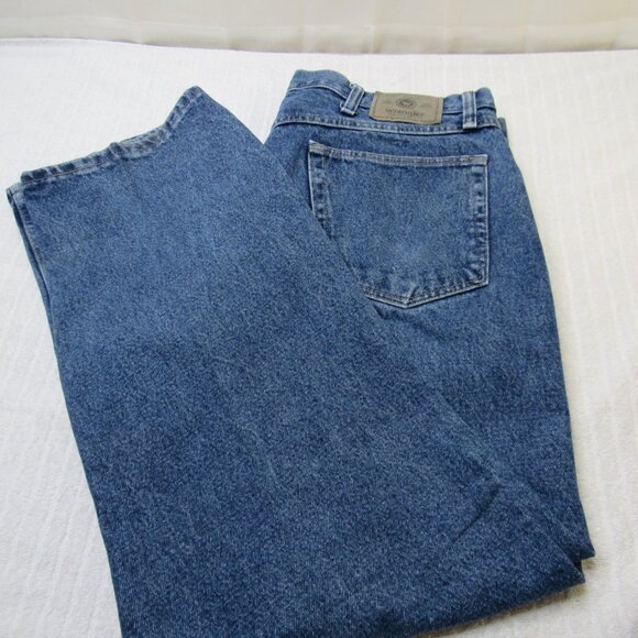 Wrangler Jeans Men Size 38 X 30 Blue Authentic Western  Denim Comfort 9760/DR Go - Picture 6 of 13
